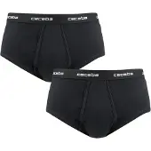 Ceceba Slip 2Er Pack New Classics in schwarz-dunkel-uni | Gr.: 9