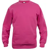 Clique Basic Roundneck Sweatshirt 300 - pink S