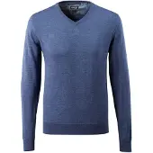 Mascot Herren Strickpullover FRONTLINE Blau-meliert S - 50635-989-41-S - Blau-meliert