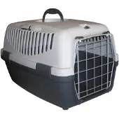 Stefanplast Transportbehälter Gulliver 61 x 40 x 38 cm Grau Metall PVC