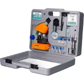 Bresser JUNIOR Mikroskop-Set mit Zubehör und Transportkoffer