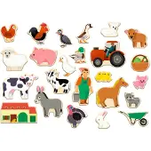 Djeco Magnetisches Spiel Bauernhof,
