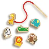 SES Creative Holztier an einer Schnur - - One Size - Spielzeug