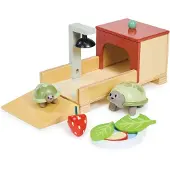 Tender Leaf Toys Schildkröte Haustier Set (Kinderspielzeug, aus Holz) 7508167