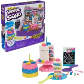 Spin Master Kinetic Sand Regenbogen Bäckerei Set, Kinetischer Sand für Kinder, 3 Jahr(e), Mehrfarbig