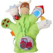 Haba Fingerpuppe Spielhandschuh Bauernhof 1 St