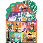 Djeco -Bodenpuzzle: Haus - 36 Teile