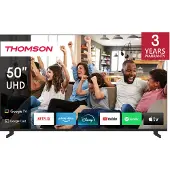 Thomson 50QG4S14, 139,7 cm (55"), 3840 x 2160 Pixel, QLED, Smart-TV, WLAN, Grau