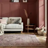 Flair Rugs Waschbarer Teppich - Reido Traditional Rosa 160x230 cm