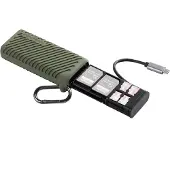 PGYtech Createmate High-Speed Card Reader grün