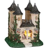Luville Dornröschen Schloss batteriebetrieben l9xb9xh11cm Weihnachten Efteling (multi)