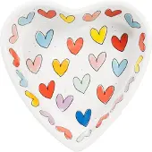 Blond Amsterdam Schale Herzen in Bunt - 22cm | Gr.: onesize