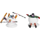 Luville Efteling Menschen im Schnee 2 Stück l11xb9xh7cm Weihnachten (multi)