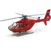 Jägerndorfer Hubschrauber Noodarts rot Maßstab 1:50 Weihnachtshäuschen (rood)