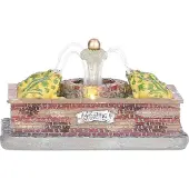 Luville Weihnachten Weihnachtshaus Froschbrunnen b/o (groen)