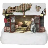 Luville Weihnachtsfigur Bauernhof 18x13,5x14 cm (mix)