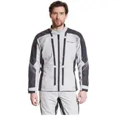 FASTWAY T-2204 Herren Touring Textiljacke grau, XL