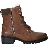 Mustang Shoes Schnürstiefelette "Shoes Stiefelette Lederimitat"
