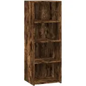 vidaXL Highboard Räuchereiche 45x41x124 cm Holzwerkstoff