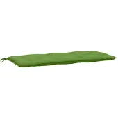 vidaXL Gartenbank-Auflage Melange Grün 120x50x7 cm Stoff