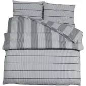 vidaXL Bettwäsche-Set Grau 260x220 cm Baumwolle