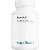 SuperSmart Bromelain Dietary Supplement - 90 Magensaftres. Kaps.