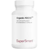 SuperSmart Organic ABG10+ - Schwarzer Knoblauch Dietary Supplement - 60 Vegi-Kaps