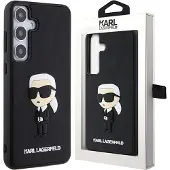 Karl Lagerfeld Klhcs24s3drkink S24 S921 3d Rubber Ikonik Handyhülle