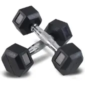 Body-solid Einarmige Kurzhanteln PROFI HEXA 1 - 50 kg