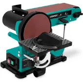 Vonroc Band- und Tellerschleifmaschine 350W | Inkl. Schleifpapier