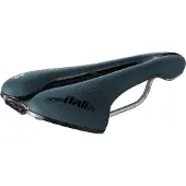Selle Royal Selle Italia Flite Boost Gravel TI 316 Superflow, Fahrradsattel, Track, Blau, Einfarbig, Karbonfaser, Mikrofaser