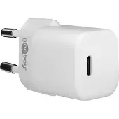 Goobay 59716, Drinnen, AC, 5 V, Weiß