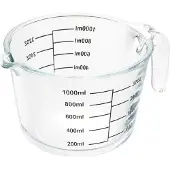 GEFU Messbecher Dimenso Transparent 1000 ml