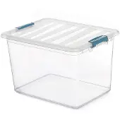 Big Buy Cooking Transparente Katla-Box 20l mit ergonomischen Griffen 39x29x25,5cm