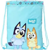 Bluey Rucksacktasche mit Bändern Bluey Himmelsblau 26 x 34 x 1 cm