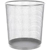 Gerimport Mulleimer - silber - 12L - Metall