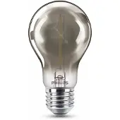 Philips Filament-Lampe Rauchglas 11W A60 E27, 2,3 W, 11 W, E27, 100 lm, 15000 h, Flame