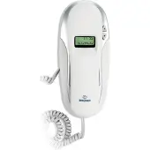 Brondi Kenoby CID Analoges Telefon mit Anrufer-ID Grau und Weiß