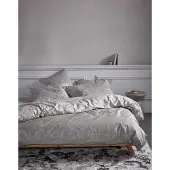 Essenza Kissenbezug Fabrice Cloud Grey (Satin)-60 x 70 cm