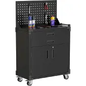 Fornorth Werkzeugwagen 90x80x42cm mit Rückwand