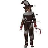 Atosa Scarecard Blood Mädchenkostüm