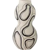 Bloomingville Nicola Vase | Schwarz | Keramik | 82061350