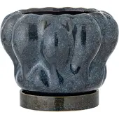 Bloomingville Hollis Blumentopf blau