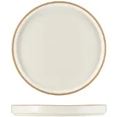 Genware Kava Weiß Porzellan Präsentationsteller 25 Cm