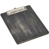 Genware Speisekarte A5 24,5 x 18 Cm Schwarz