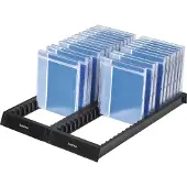 Hama CD Flipper 44, black, 44 Disks, Schwarz