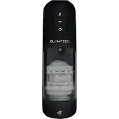 Dreamtoys Blowtech - vibrierender, auf- und abfahrender Masturbator (schwarz)