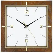 AMS Funk-Wanduhr, Funkwerk, 29x29x5cm, 5834