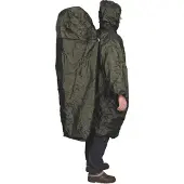 Travelsafe Regenhülle mit Rucksackverlängerung, L/XL, olivgrün