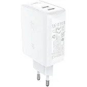 Acefast Ladegerät GaN USB Typ C 50W, PD, QC 3.0, AFC, FCP weiß (A29 weiß)